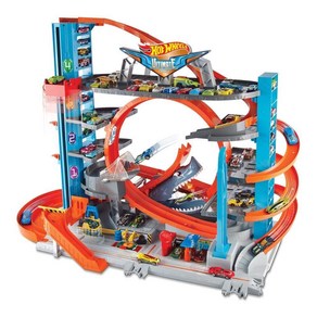 Hot Wheels City Ultimate Gaage with Shak Attack 상어 공격이 포함된 Hot Wheels City Ultimate Gaage, Hot Wheels City Ultimate Gaag, 1개