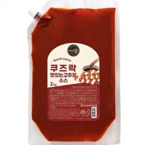 쿠즈락 맛있는 고추장 소스 파우치, 2kg, 3개