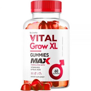 Vital Gow XL 남성용 젤리 - 퍼포먼스 1050MG 바이탈 GowXL 블렌드 성장 고급 고미타 포뮬라 월 동안, Vital Gow XL 남성용 젤리 - 퍼포먼스 10, 1개, 60정