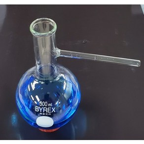 가지달린둥근플라스크 100ml 경질유리(2급) Beaker Graduated