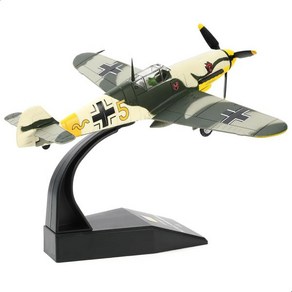 융커스 Ju 87 Stuka 1/72 금속 다이빙 폭격기 모델 독일 제2차 세계대전 군용 다이캐스트 지상 공격 항공기 수집 또는 선물용 디스플레이 스탠드가 있는 사전 제작 키트, GER BF109 Jungle Camouflage