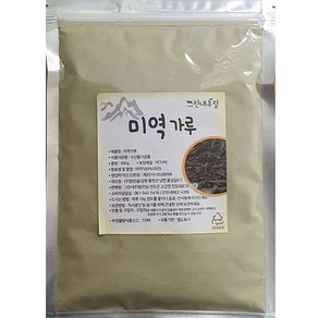 (그린내추럴) 국내산(전남 완도) 미역가루 300g, 1개