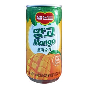 델몬트 망고 로어슈거 180mlx30캔x3박스, 180ml, 90개