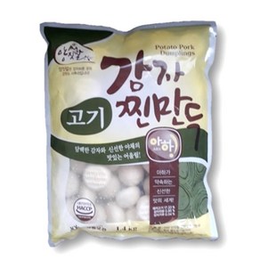 아하식품 양짓말 감자고기 찐만두, 1.4kg, 1개