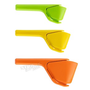 드림팜 접이식 이지 스퀴저 라임 레몬 오렌지 착즙기 DREAMFARM FLAT CITRUS JUICER, LIME-9 Inch, 1개