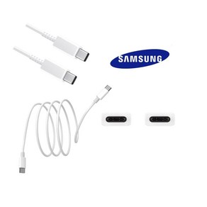 [아하]삼성 정품 PD 최대100W CtoC 45W 초고속충전 데이터통신케이블 스마트폰 갤럭시 태블릿 노트북 1.8미터, 1개입, 화이트, 1.8m