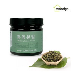 [우리가스토리] 국내산 뽕잎 분말 가루 200g 1통, 1개