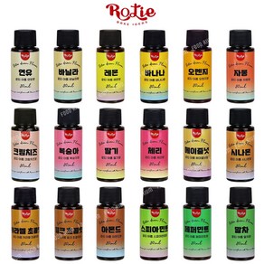 Rotie 아롬 30ml 18종 모음, 바닐라향, 1개