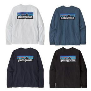 파타고니아 PATAGONIA 파타고니아코리아 38518P7 2024년 FW 멘즈 롱-슬리브드 P-6 로고 리스판서빌리-티 533138