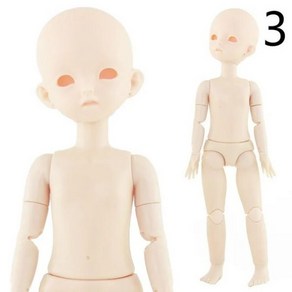 구관 1/6 구관인형 누드바디 메이크업 인형 30cm DIY 핸드메이드, 인형 3, 1개