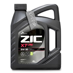 ZIC X7 LPG 5W30 4L 엔진오일