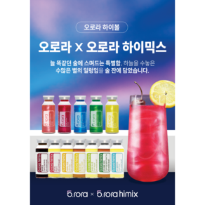 홈칵테일 만들기 오로라하이믹스 맛베이스 차밍애플그린티, 20ml, 1개