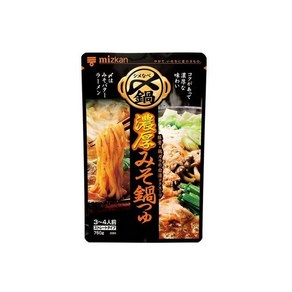 미츠칸 끝까지 맛있는 진한 미소 나베 쯔유 스트레이트 750g, 1개