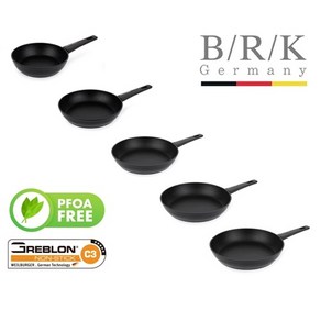 독일 BRK 스마트 피크 후라이팬 인덕션 가스레인지 겸용 프라이팬 5종 옵션선택, 1개, 20cm