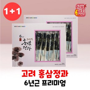 [1+1] 동진제약 6년근 프리미엄 홍삼정과 500g 500g