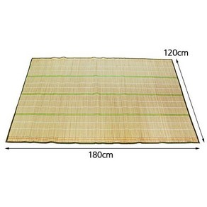 여름 대나무 왕골 자리 전통 돗자리 매트 180x120, 단품