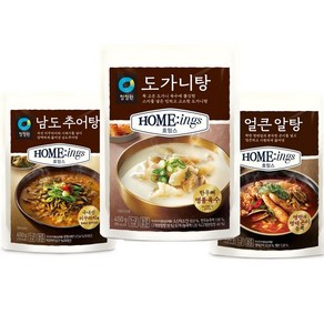 청정원 도가니탕4개+남도추어탕4개+얼큰알탕4개 총12개, 4개, 450g