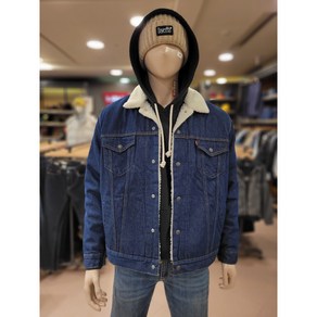 리바이스 무료배송!! 양털 자켓의 계절이 돌아왔다!!! 오리지널은 아무도 따라올 수 없지!!! LEVI'S 쉐르파 양털 트러커 청자켓[NC불광]1636584