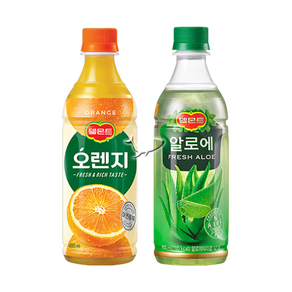 델몬트 400ml 2종 오렌지 10개+알로에 10개 총20개, 20개