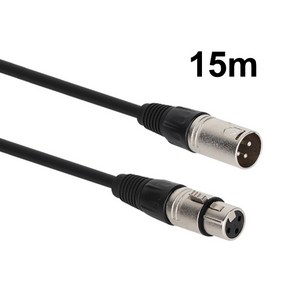 XLR 캐논 MF 연장케이블 15M CM-XLRS15, 1개