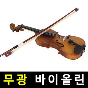 에이크롬 JOYO 입문용 바이올린+활+송진+케이스 레슨용 교육용 악기, 무광4/4, 1개