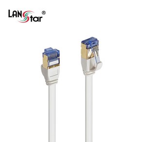 랜스타 CAT6A FTP 평면 랜 케이블 1M 플랫 칼국수형 LS-F7FTP-1M