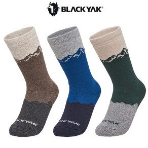 [블랙야크]23년 남여공용 그래픽디자인 롱양말 울롱삭스 2BYSCX3912, NAVY, 024