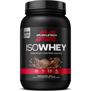 Muscletech 아이소웨이 분리유청단백질 초콜릿 맛