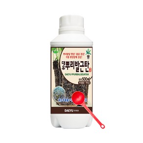 대유 뿌리발근탄 500ml 뿌리발달 환경 스트레스 경감, 1개