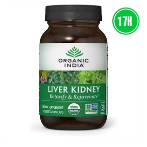 Oganic India Detoxify Rejuvenate USDA 90캡슐 1개, 90정