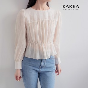 카라 KARRA 밴드셔링라이트블라우스 KB3SBL104Q