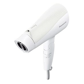 Panasonic 파나소닉 드라이어 이오니티 파워풀 건조 대풍량 경량 음이온 화이트 EH-NE5J-W, White