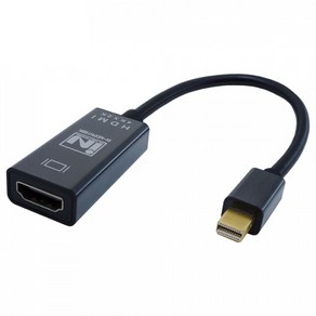 인네트워크 IN-MDPH19BK Mini DisplayPot to HDMI 컨버터 변환젠더/기타-기타 변환젠더, 1개