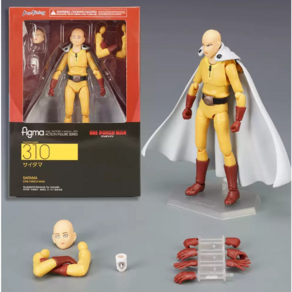 피그마 피규어 one punch man saitama figma 310 pvc 인형, 1개