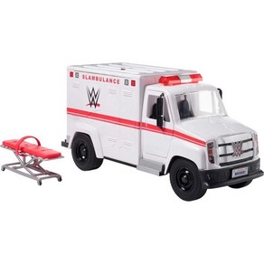 Mattel WWE Slambulance Wekkin Vehicle Beakaway Ambulance 6인치 액션 피규어용, 1개