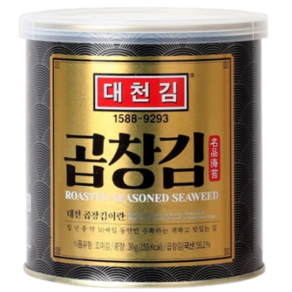 대천김 곱창김 캔, 30g, 1개