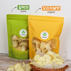 자연과푸드 카사바칩 오리지널맛, 3개, 120g