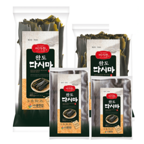 [광천김]어가찬 완도 다시마 80g/150g/400g/1kg 건다시마, 150g, 1개