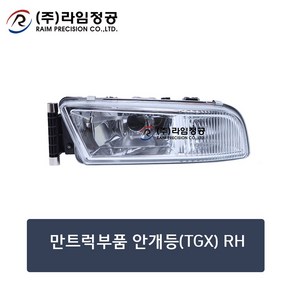 만트럭부품 안개등(TGX) RH/라임정공, 1개