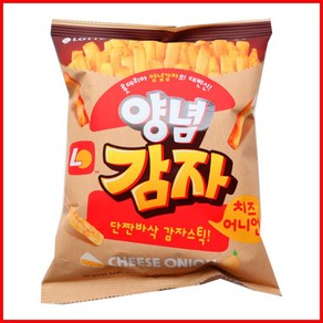 CU 롯데리아 앙념감자 50g, 1개