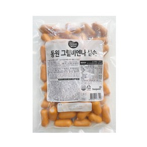 [다만세푸드] 동원 그릴 비엔나 소세지 실속 1kg / 소시지 햄, 1개