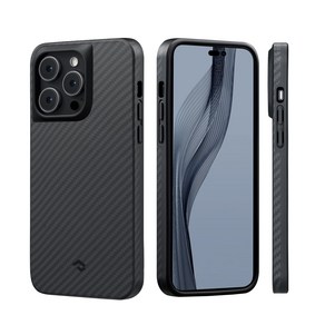 [PITAKA] iPhone14 Po Max MagEZ Case Po 3 1500D TPU MagSafe MIL MagSafe 케이스 아라미드