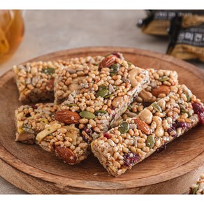 무설탕 수제간식 영양바 아침대용 [바사삭 현미견과바], 450g, 1세트