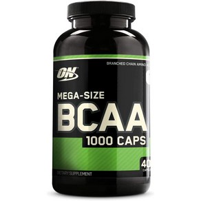 옵티멈뉴트리션 BCAA 필수아미노산 1000mg 400캡슐, 1개, 기본, 400정