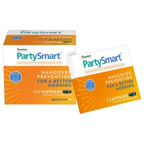 Himalaya Paty Smat Capsule Hangove Remove Pack of 60 capsules, 1개, 60정