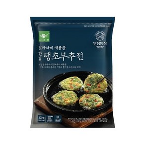 사옹원 부침명장 한입 땡초부추전 300g, 3개