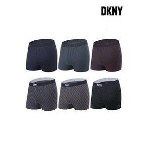 DKNY UNDERWEAR 비밀특가 시크 앤 모던 모달 라이크라 트렁크 6종세트