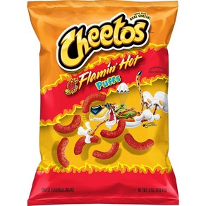 [미국직배송]치토스 플레이밍 핫 퍼프 226.8g Cheetos Flamin Hot Puffs, 06.퍼프 플레이밍 핫, 1개