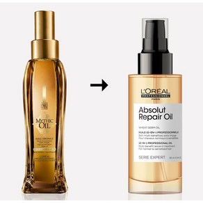 LOREAL 로레알 Mythic oil 너리싱 헤어 아르간 오일 90ml 하이 콘센트레이션 프로페셔널 퍼포먼스 보습, 1개