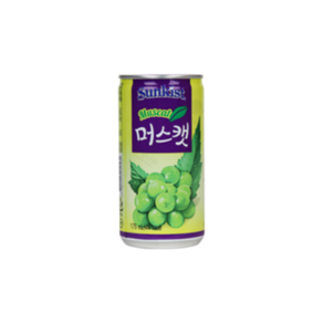 음료수 미니캔 썬키스트 머스캣 175ml 30캔, 30개